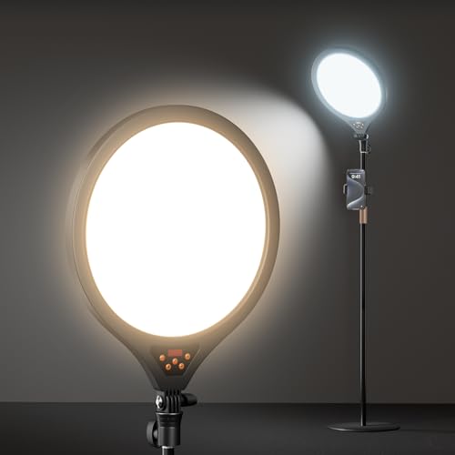 Anneau lumineux avec support de téléphone et trépied de sol pour photographie