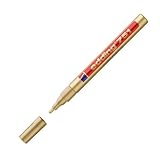  Edding 751 - Rotulador (1,0-2,0 mm), color dorado