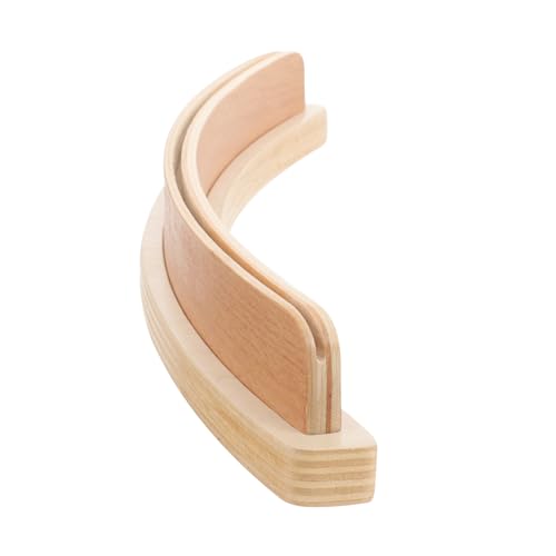 Wood Playing Card Holder Hands Playing Card Organizer Tray Card Game Tray Rack for Bridge Canasta Card Playing