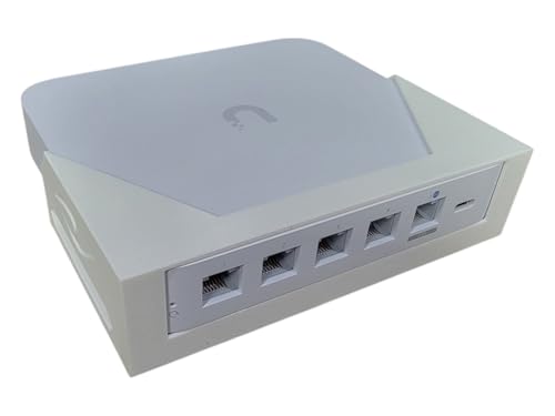 Image of Wall Mount for Ubiquiti Cloud Gateway Ultra UCG-Ultra and UXG-Max, (White)