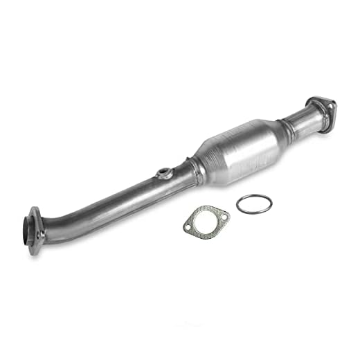 AutoShack EMCC26401 Rear Passenger Side Catalytic Converter Exhaust Pipe Direct Fit Replacement for Suzuki Equator Nissan Xterra Pathfinder NV2500 NV1500 NV3500 2005-2018 Frontier 4WD (EPA Compliant)