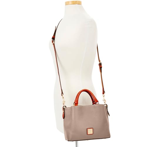 Dooney & Bourke Women's Mini Barlow Satchel in Pebble Grain Leather, Small Handbag with Adjustable, Detachable Shoulder Strap4