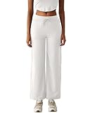 Cadeau idéal pour les femmes : pantalons pour femmes, pantalons longs décontractés pour femmes, pantalons d'été à enfiler pour femmes, pantalons en tissu à jambe droite pour femmes, pantalons de jogging pour femmes, pantalons de survêtement, pantalons en tissu uni. Il combine toutes les fonctions en une seule et constitue le meilleur cadeau d'été pour votre partenaire et votre mère.