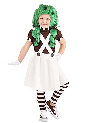 Disfraz Willy Wonka Oompa Loompa para Niñas 12MO