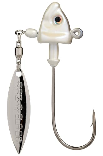 Strike King Tour Grade Spin Head Blue Gizzard, 3/8 oz.