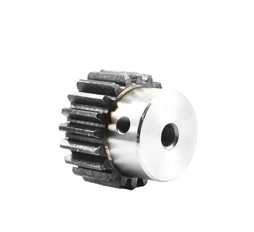 Bevel Gear Pinion Hardware Mechanical Spur Gear Pinion 1.5M 15T 18T 20T Right Teeth Hole 6/8/10/14/15/16 Steel Gear CNC Gear Rack Transmission(15T Inner Hole 10mm)