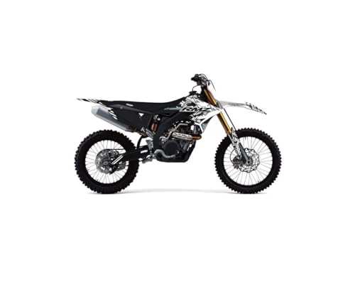 Kit déco moto cross Zero turquoise compatible Suzuki 250 RMZ