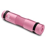 Marcy Barbell Pad Squat Pad, Great for Weightlifting, Lunges and Hip Thrusts, Comfortable Foam Sponge Pad Provides Cushion to Neck & Shoulders While Strength Training MT-7SAK