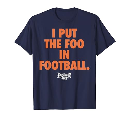 Foos Gone Wild Orange on Navy T�V���c