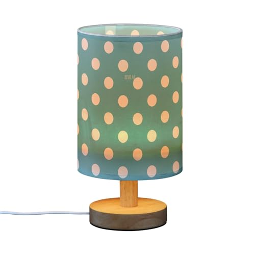 Lámpara de mesa infantil LED Cartoon Dot azul miniatura 2