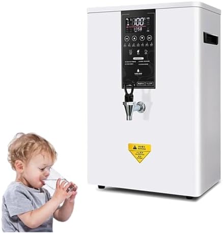 Commercial Hot Water Dispenser, High Power, Large Capacity for Restaurant, Hotel, Office,Black-80L
