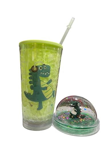 Image of EMERGE LED Light Tumbler with Straw| Freezable Tumbler for Cold Drinks | Christmas Gift | Tumbler for Cold Coffee /Tea /Juices /Drinks (Green)