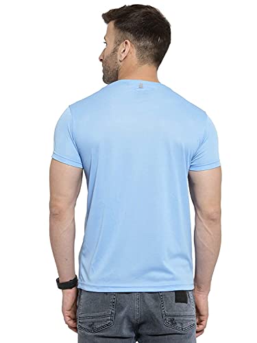 Image of AWG ALL WEATHER GEAR Men's Dryfit Round Neck Half Sleeve T-Shirts - Pack of 2