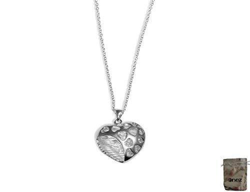Collana Enez 46 cm con ciondolo a forma di cuore
