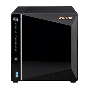 Asustor Drivestor 4 Pro AS3304T – 4 Bay NAS, 1.4GHz Quad Core, 2.5GbE Port, 2GB RAM DDR4, Network Attached Storage…