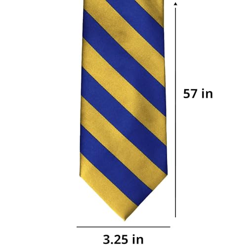 Image of tiemart Men's Striped Tie Standard Length