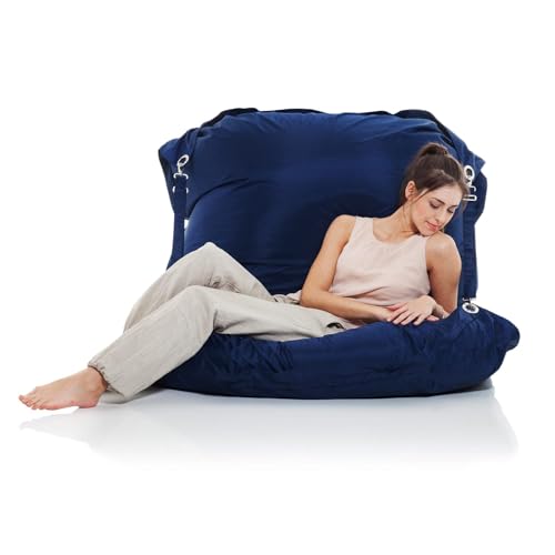SMOOTHY Original Supreme Indoor & Outdoor Sitzsack XXL 450L Riesensitzsack...