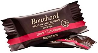 Bouchard Premium Belgian Dark Chocolate with 72% Cacao (5.29 OZ / 150g) (Pack of 2)