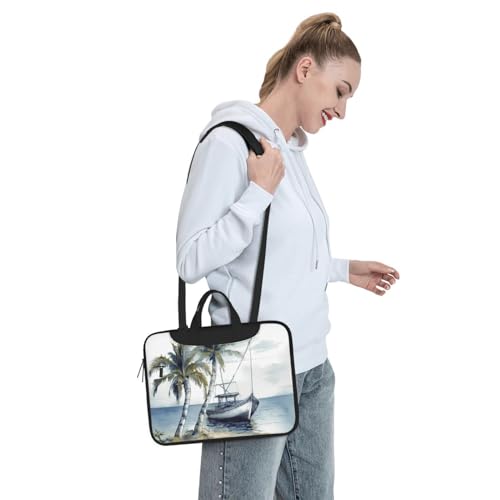 Bolso de hombro para laptop KHiry unisex 14 pulgadas miniatura 7