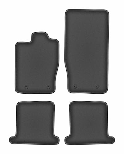 Tapis de voiture en velours Durban graphite pour protéger l'habitacle de votre Jaguar XK