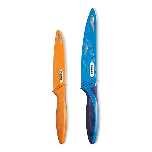 Zyliss 0054067022796 2-Piece Serrated Utility Knife Set - Stainless Steel Kitchen Knife Set cover