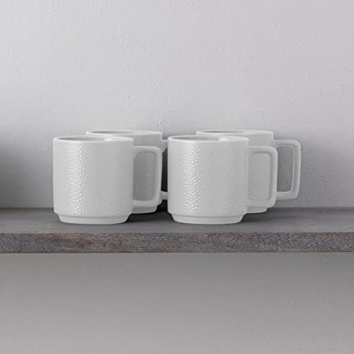 Set de 4 Tazas Noritake Colortex Stone White 16 oz miniatura 2