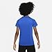Nike Boys' Dri-FIT Short Sleeve Tops (Little Big Kid), Game Royal/Black