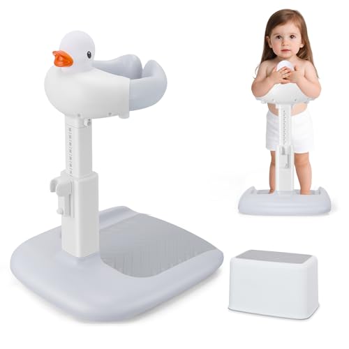 Cadeau prénatal idéal avec ce support de douche bébé debout
