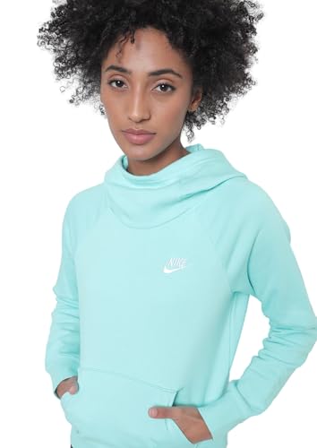 Image of Nike Cotton Blend Women Hooded Sweatshirt