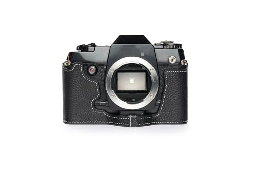 Housse Contax 137MA 137MD en cuir noir contre les rayures boîtier