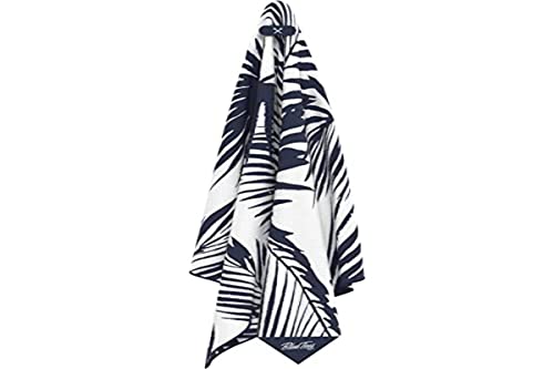 Image of Blue Tees Golf - 4 in 1 Magnetic Caddy Towel - Navy Palm