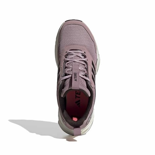 adidas Women's Terrex Tracefinder Trail Running, Magic Mauve/Aurora Coffee/Maroon, 9 by adidas - Used condition - US$52.93