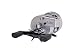 TICA Samira Kokanee Baitcasting Fishing Reel with Line Counter, Silver, Right