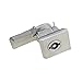 Square Tongue Lock S-Shaped Core Zinc Alloy Industrial Box 1Pcs