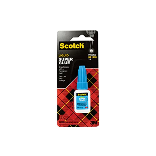 Scotch Super Glue Liquid, 0.18 Fluid Ounces (Ad110) #TOP6