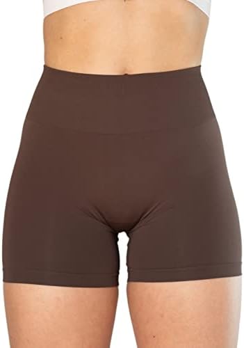 AUROLA Dream Collection Workout Shorts for Women High Waist Seamless Scrunch Athletic Running Gym Yoga Active Shorts — view 4