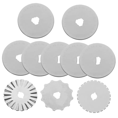 Lames de coupe rotatives 45 mm pour réussir vos projets de patchwork