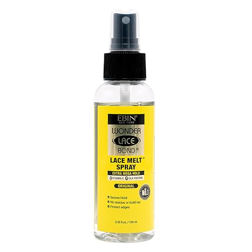 Image of WONDER LACE BOND Lace Melt Spray - Original 3.39 fl.oz. /100ml | Flawless,Natural, and Seamleass finish, No Reside, Long Lasting Formula with Protecting Edges, Perfect for wigs