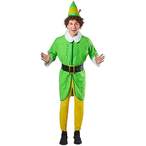 Rubies Elf Movie: Buddy the Elf Costume for Adults