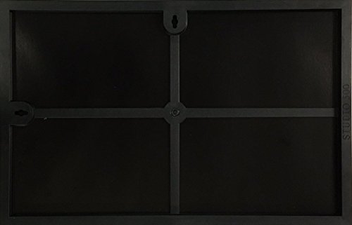 Studio 500 11 By 17-Inch, The Original Slim Photo Frame, Tempered Glass, Black, 6-Pack #TOP4