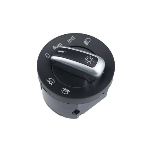 Interruptor de faros de coche para GTI MK5 MK6 viajes nocturnos seguros con control de luces