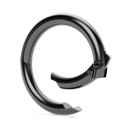 Keysmart Stainless Steel Carabiner Clip - Round Carabiner Purse Clip For Easy Access To Keys And Accessories - Quality Stainless Steel Circle Clips - Lightweight O Ring For Purses (2-Pack) #TOP14