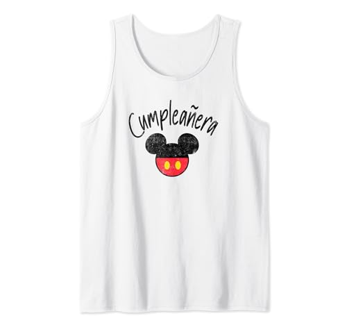 Mickey Mouse top de tirantes Disney ideal para fiestas de cumpleaños