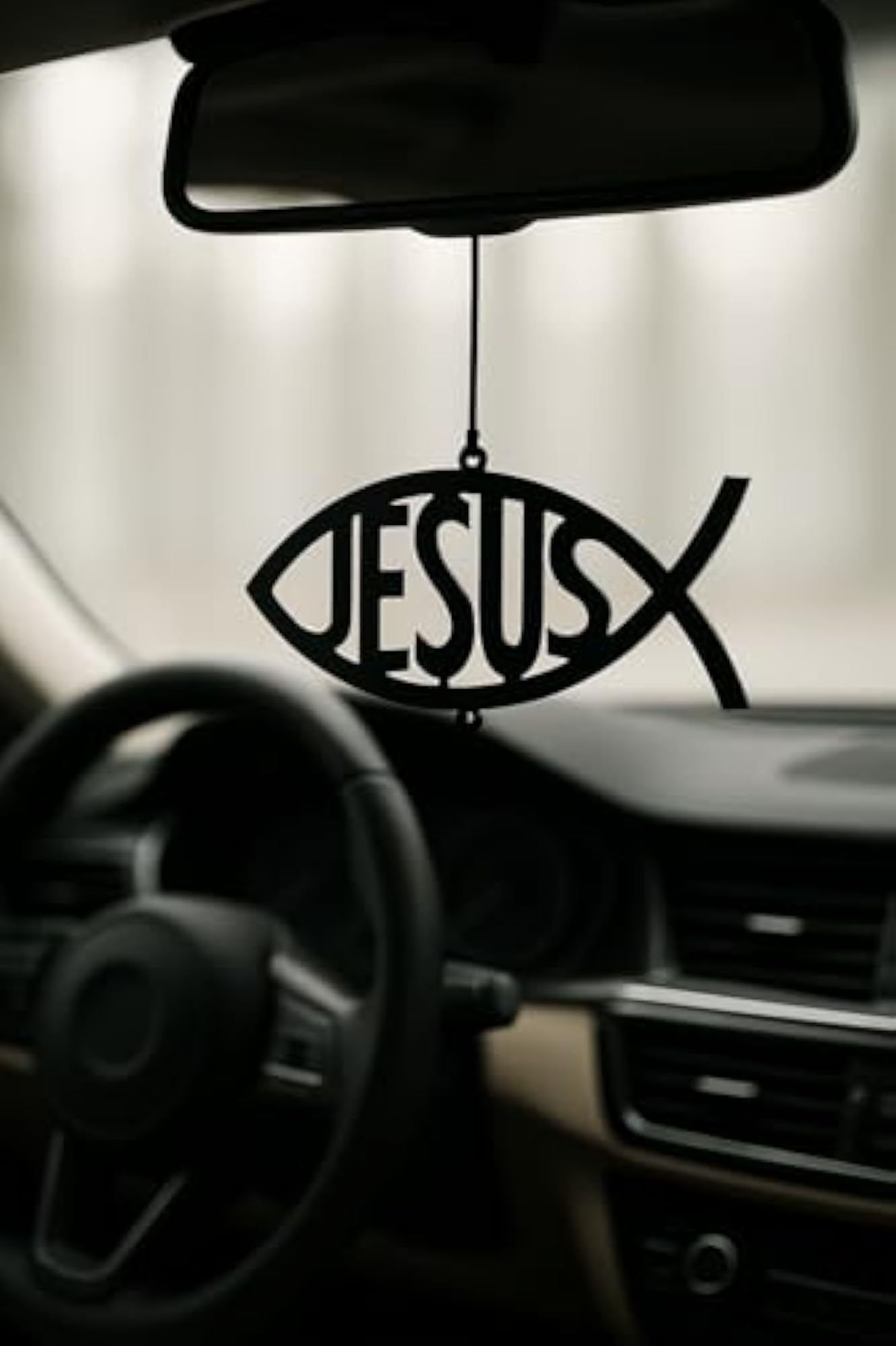 Acrylic Jesus Hanging Dream Catcher