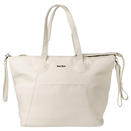 Tuc Tuc Brioche - Bolsa maternidad de polipiel, color beige