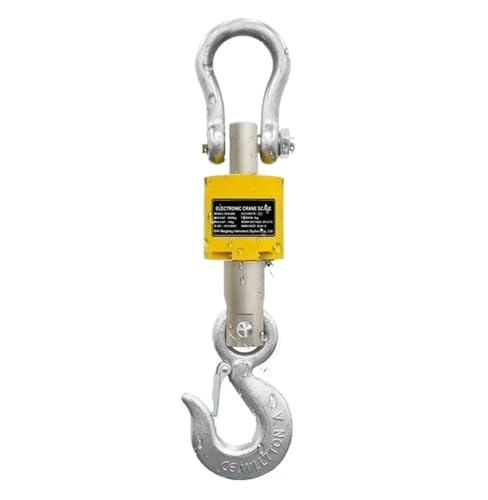 Digital Weighing Scale Hanging Crane Scale Waterproof and Dustproof with Wireless Multiple Functions(3Ton with Printer)