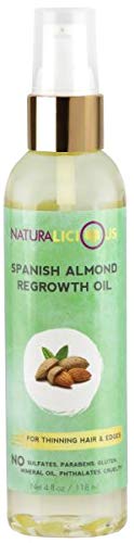 Naturalicious Spanish Almond Regrowth Oil (Pack of 3)