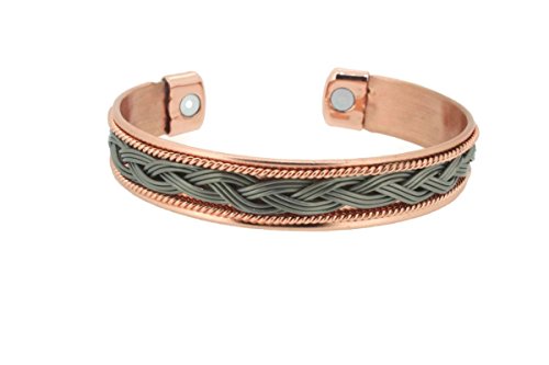Pinti reines Kupfer Magnetische Bio Therapie Heilung Armreif Armband für Arthritis Schmerzlinderung...