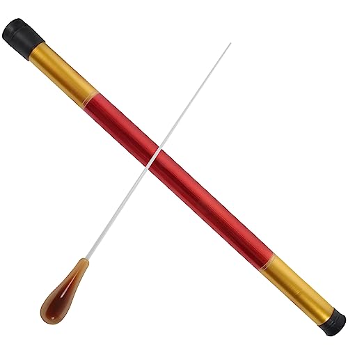 ibasenice Concert Music Conducting Metal Music Orchestra Stick Storage Cylinder for Performances