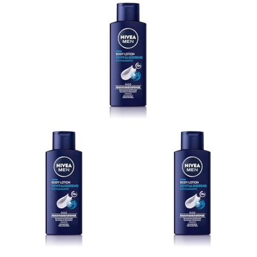 NIVEA MEN Revitalisierend Body Lotion 3er Pack